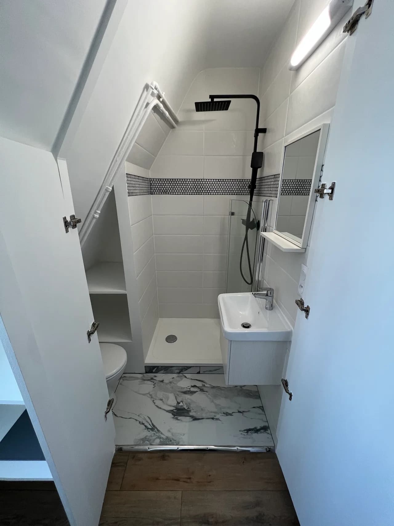 Salle de bain chambre de bonne